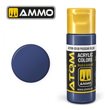 Ammo by MIG ATOM Paint - ATOM-20108 Prussian Blue
