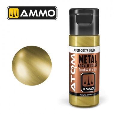 Ammo by MIG ATOM Paint - ATOM-20172 Gold