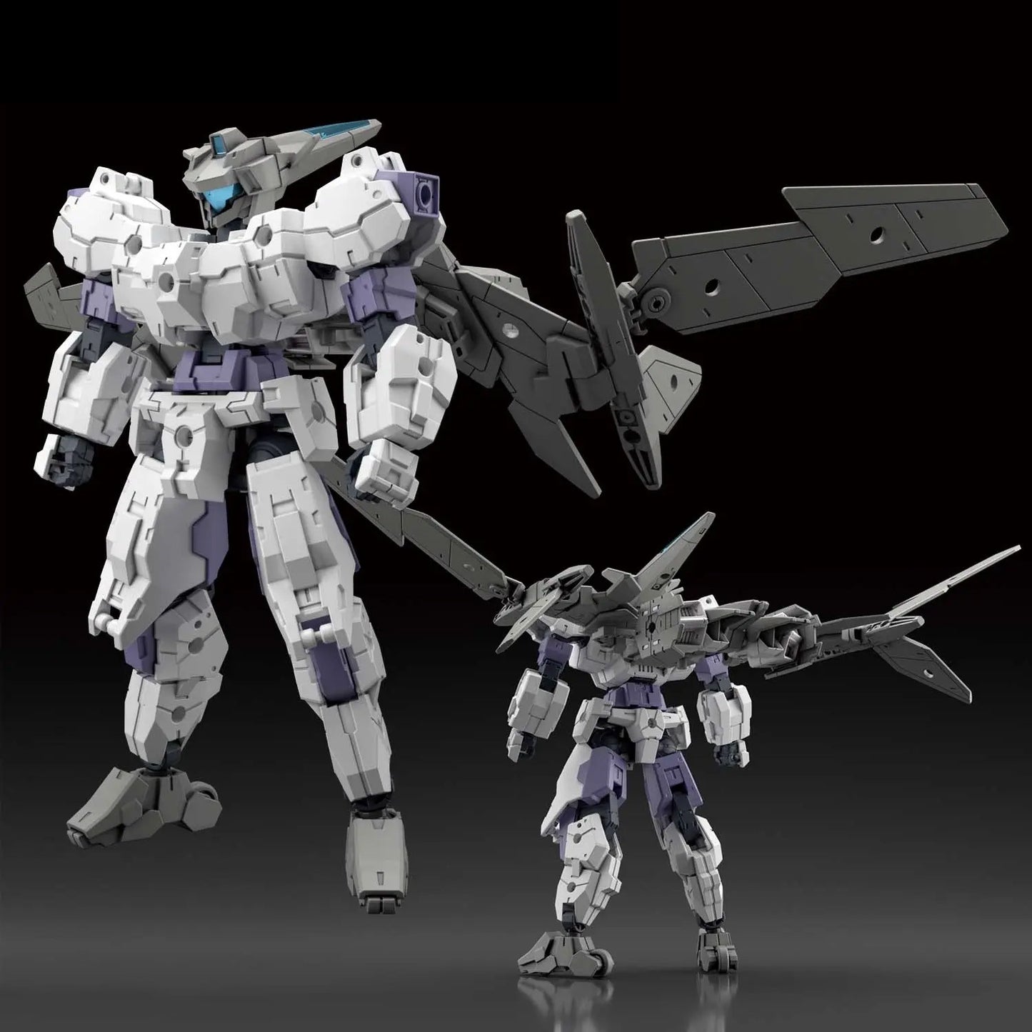 Bandai 30MM Extended Armament Vehicle Air Fighter White MK59548 -- box