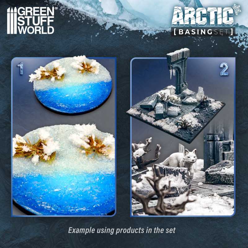 Green Stuff World - Arctic Environment Basing & Scenic Set