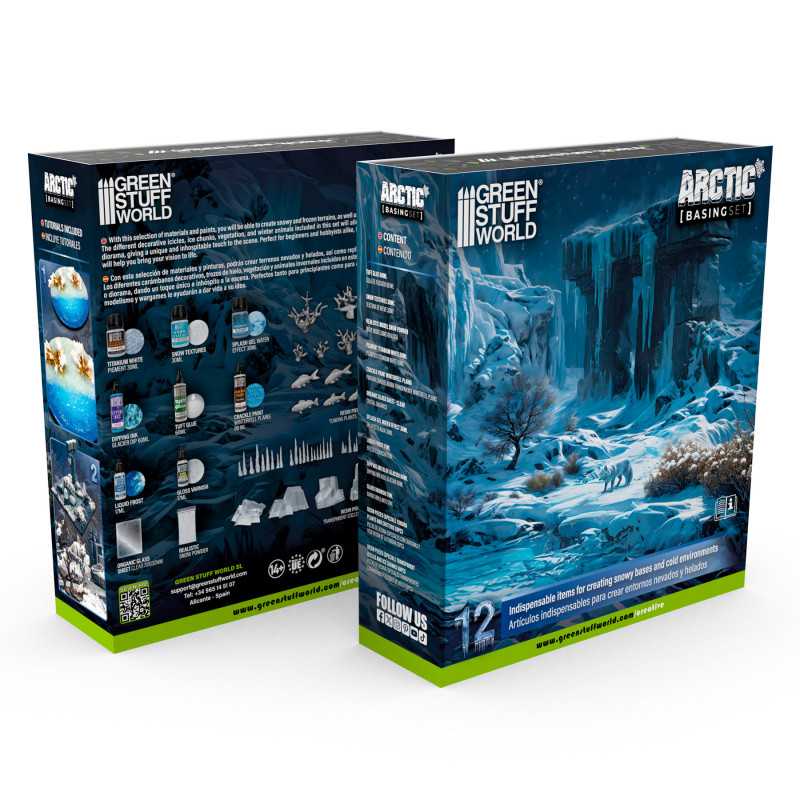 Green Stuff World - Arctic Environment Basing & Scenic Set