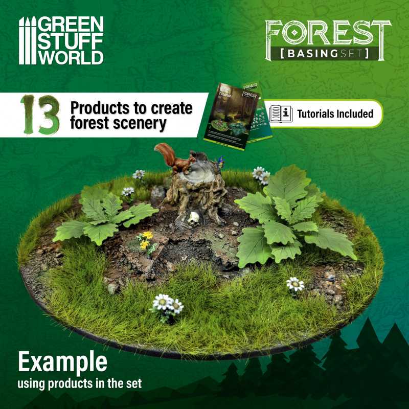 Green Stuff World - Forest Environment Basing & Scenic Set