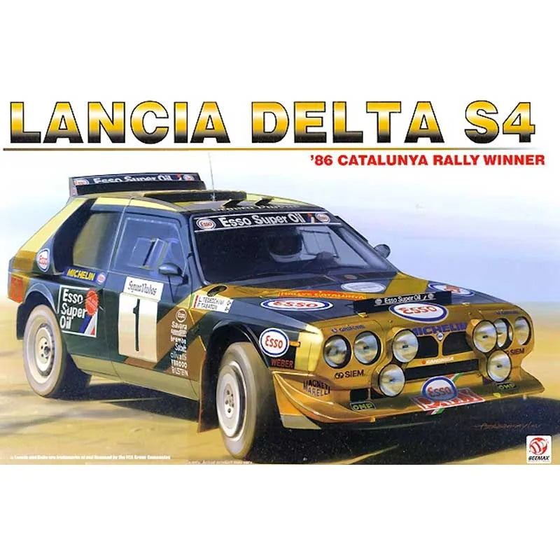 Beemax 1/24 Cars - Lancia Delta S4 Catalunya Rally 1986 - BX24034 - Product Image