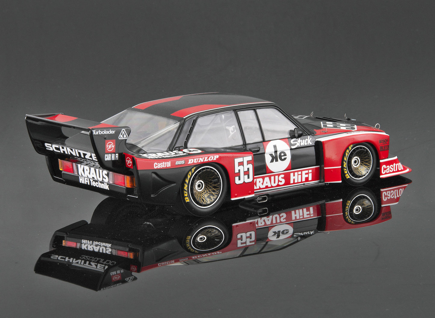 Beemax 1/24 Cars - BMW 320i E21 1980 DRM Donnington Winner BX24048 (PRE-ORDER)