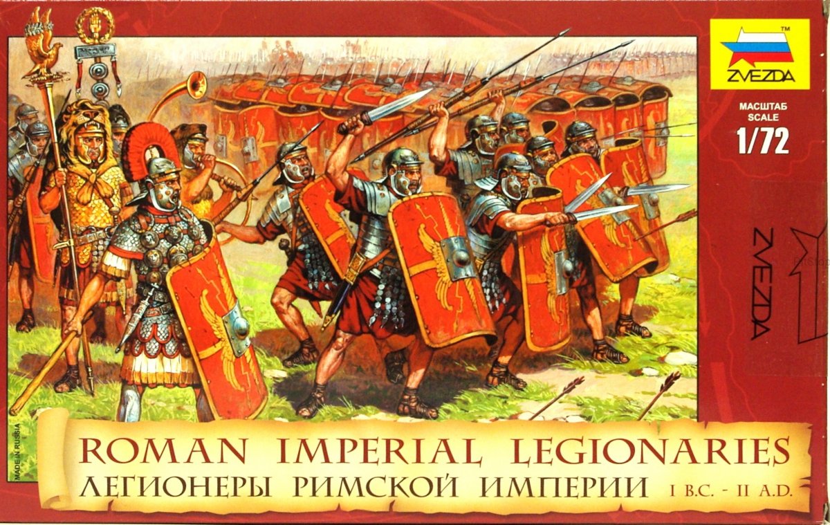 Zvezda 1/72 Military - Roman Imperial Infantry - Z8043