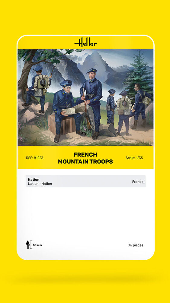 Heller French Mountain Troops 1:35