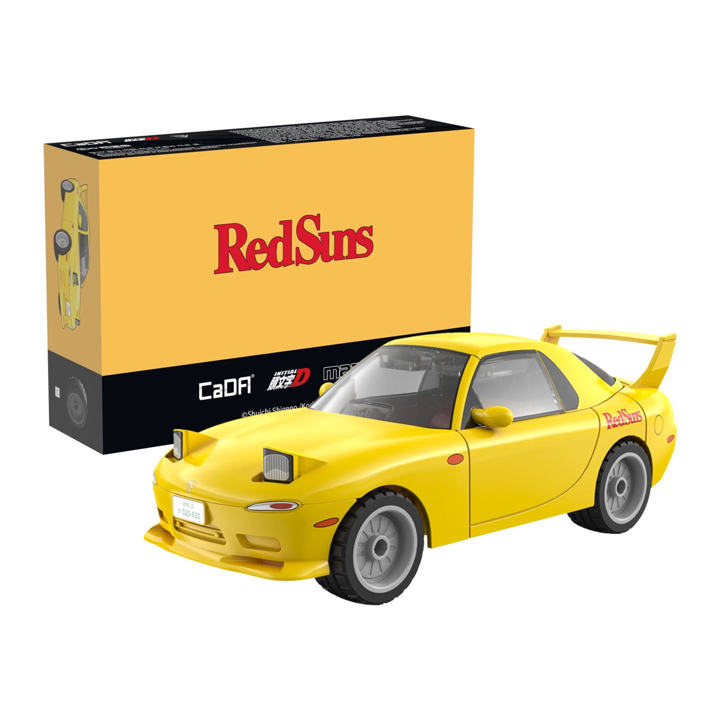 CaDA Initial D Series - Mazda RX-7 FD3S - 66 pcs - C55017W