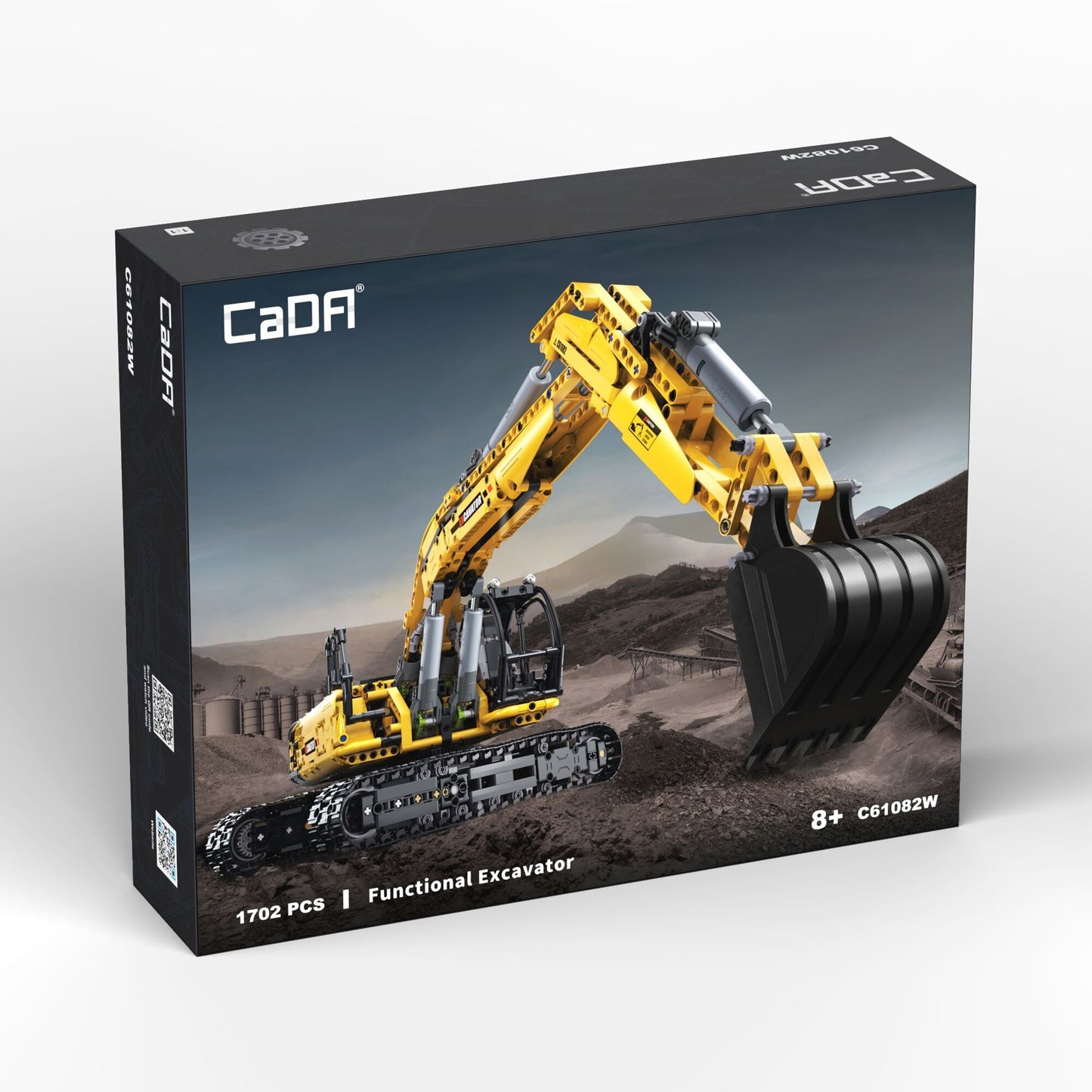 CADA Heavy Equipment - Functional Excavator - 1702 pcs C61082W
