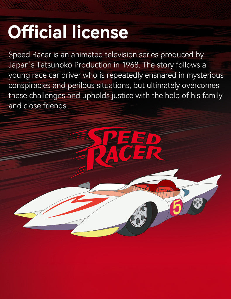 CaDA Speed Racer Shooting Star C55088W -- built model