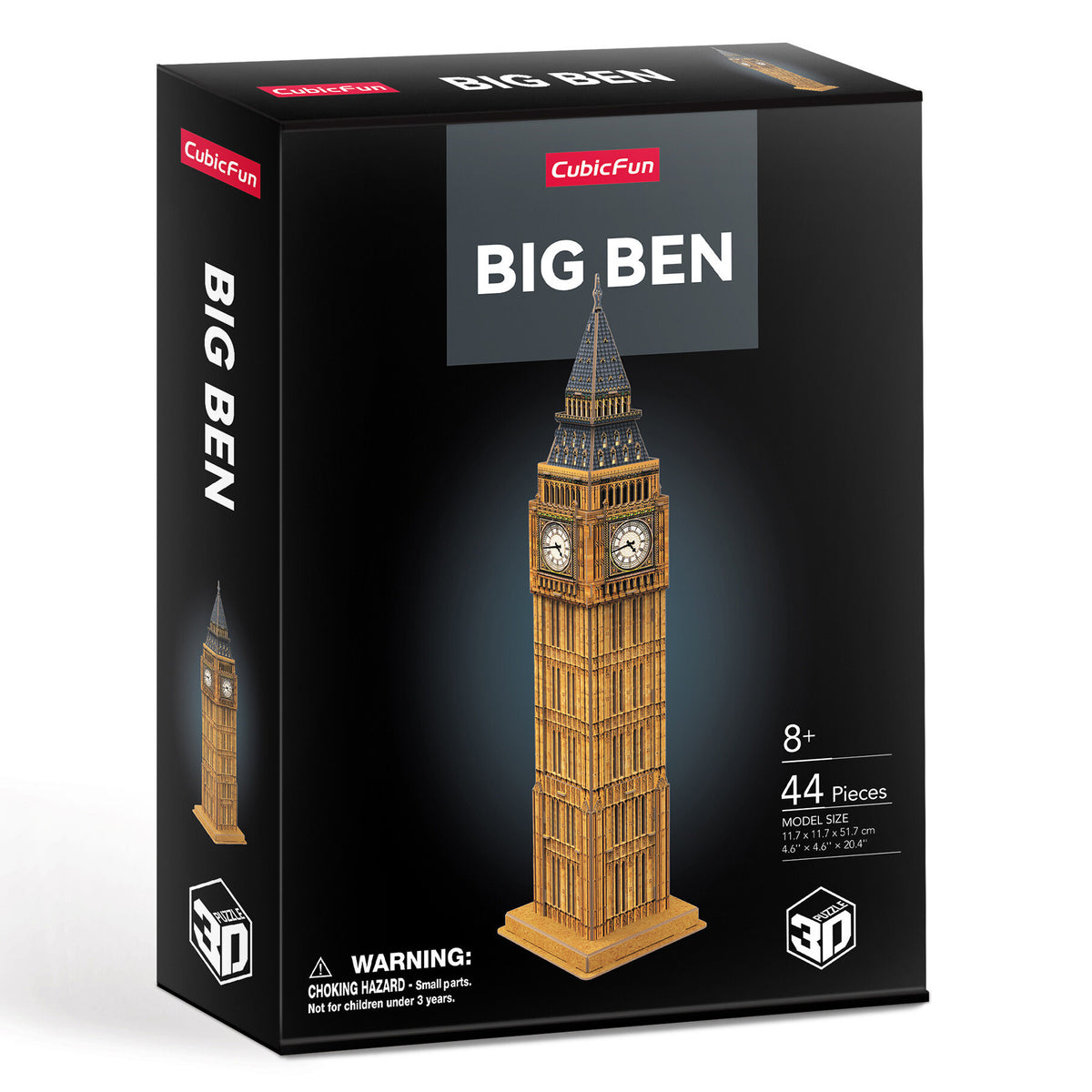 CubicFun Big Ben 3D Puzzle CFC094 – built model view 3