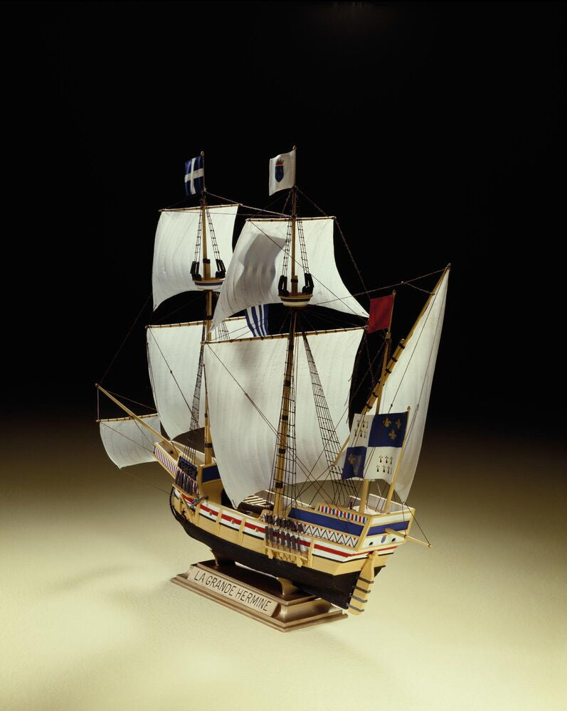 Heller 1/150 La Grande Hermine Sailing Ship Model Kit 80841