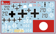 MiniArt 1/35 Military - Jagdpanzer SU-85 ( r ) with Crew - 35229