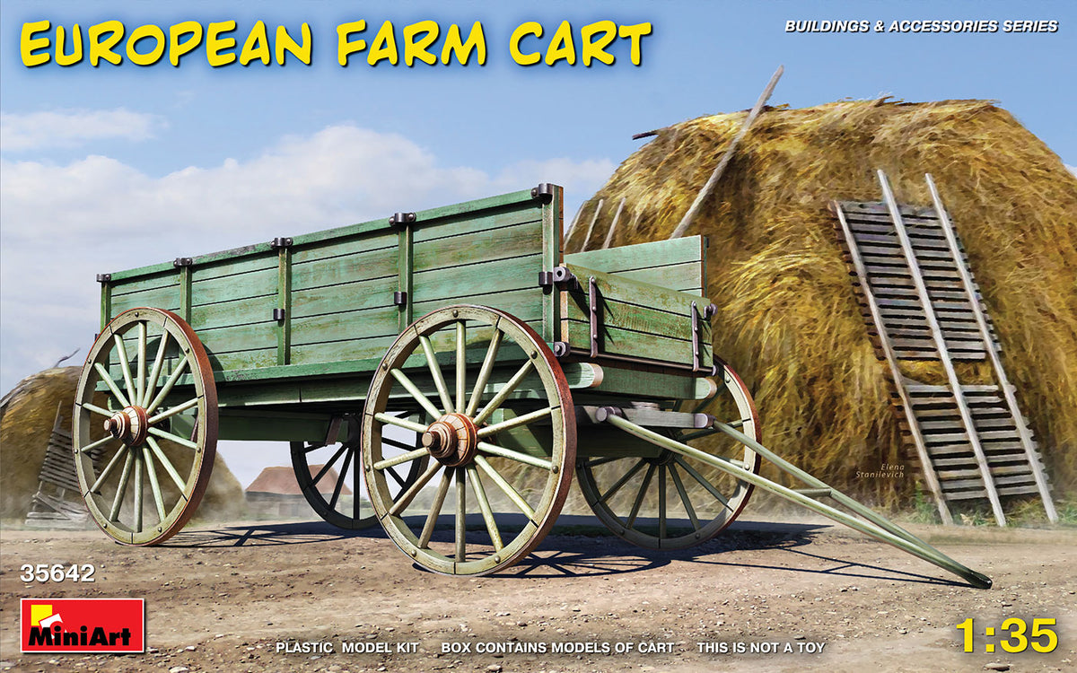 MiniArt European Farm Cart - 35642 box art