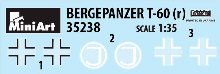 MiniArt 1/35 Military - Bergepanzer T-60 (r) Interior Kit - 35238