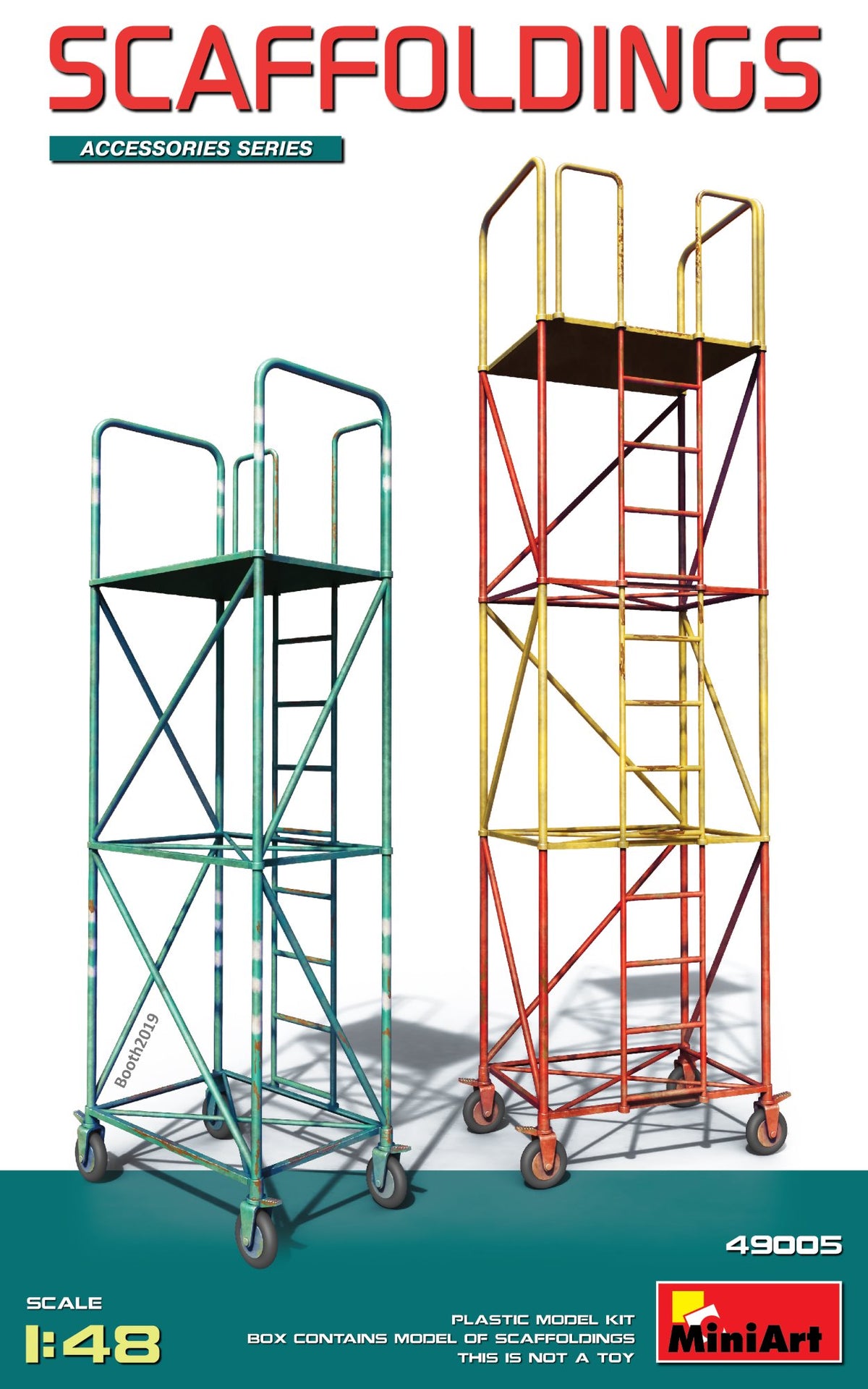 MiniArt Scaffoldings - 49005 box art