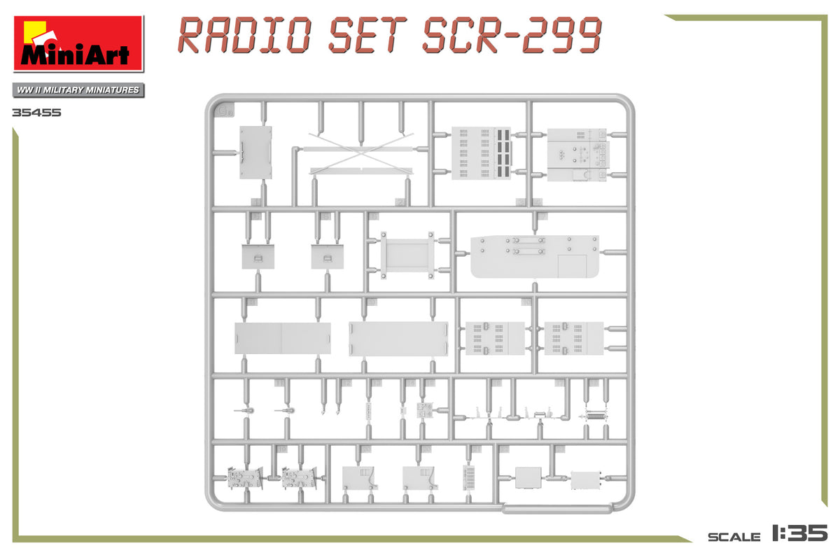 MiniArt 1/35 Military - US Radio Set SCR-299 - 35455