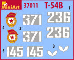 MiniArt 1/35 Military - T-54B Soviet Tank (Early) with Interior - 37011