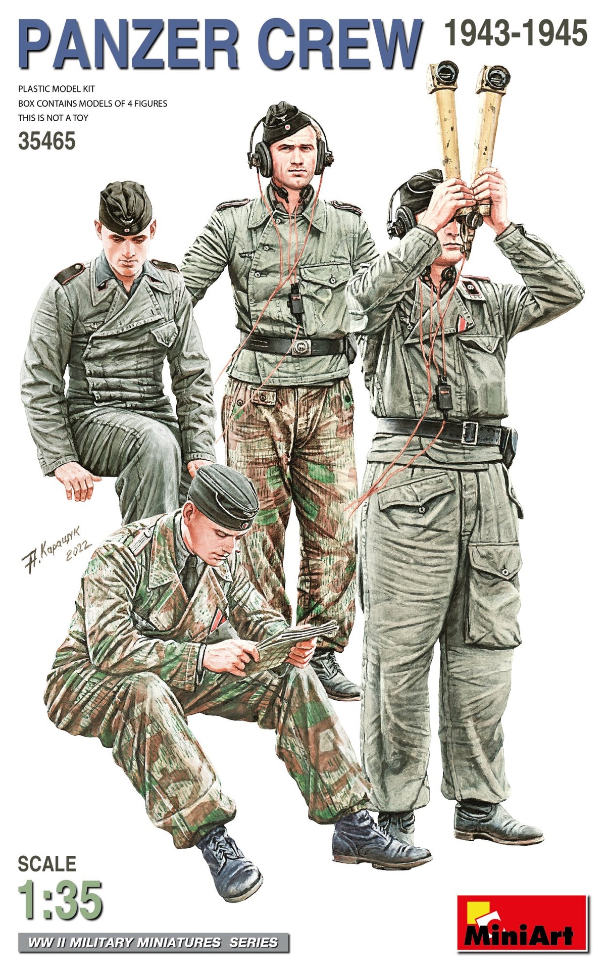 MiniArt Panzer Crew 1943-1945 - 35465 box art