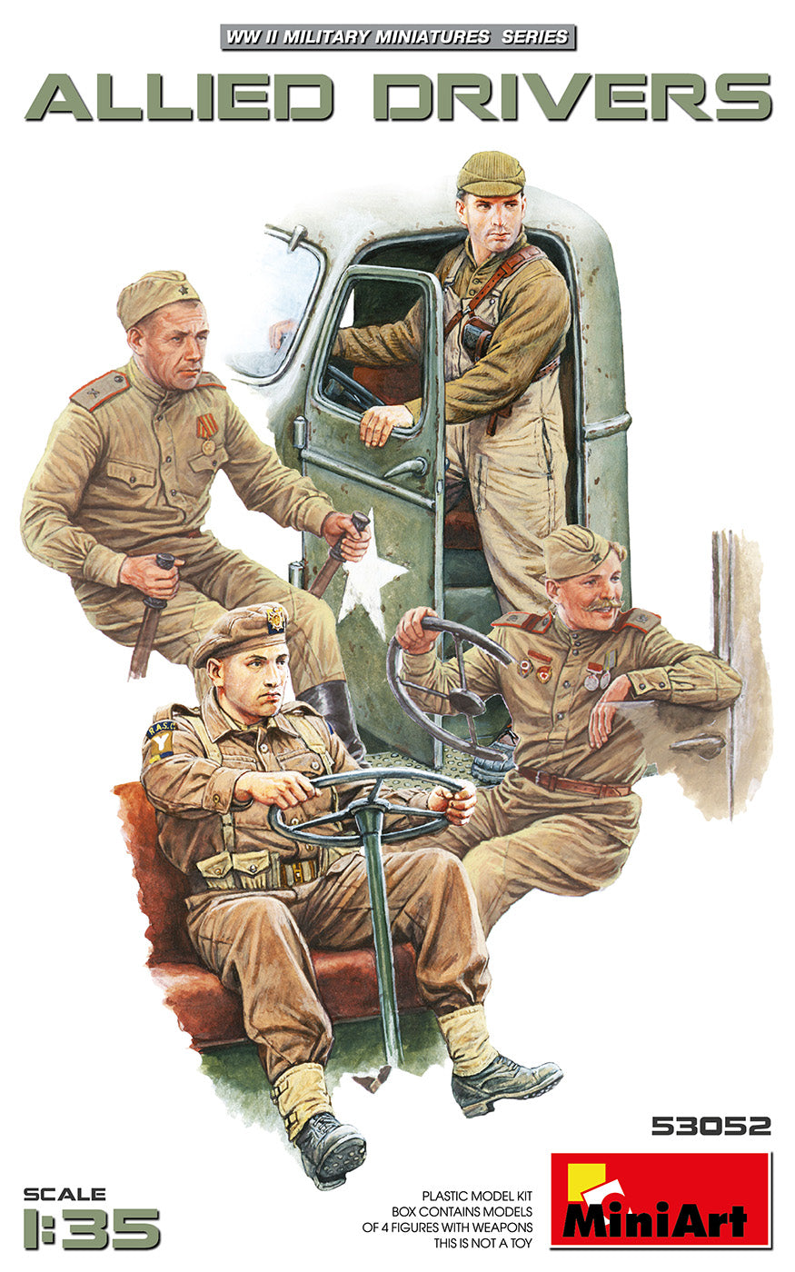 MiniArt Allied Drivers - 53052 box art