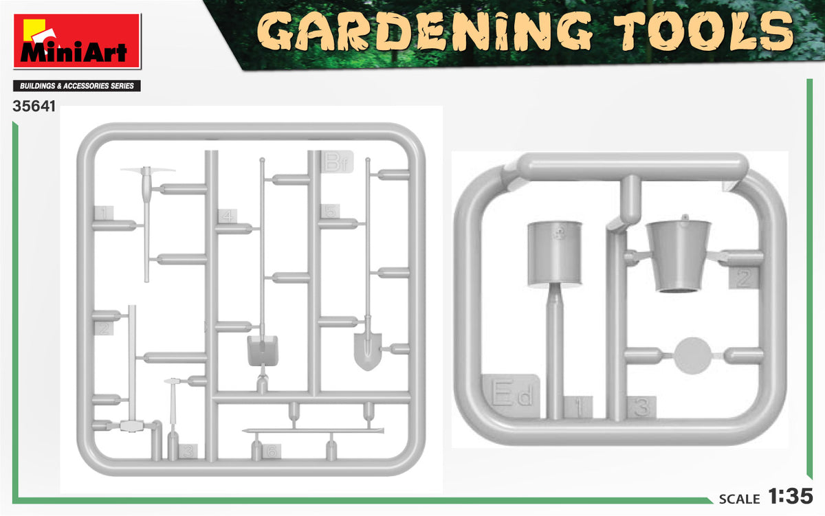 MiniArt 1/35 Military - Gardening Tools - 35641