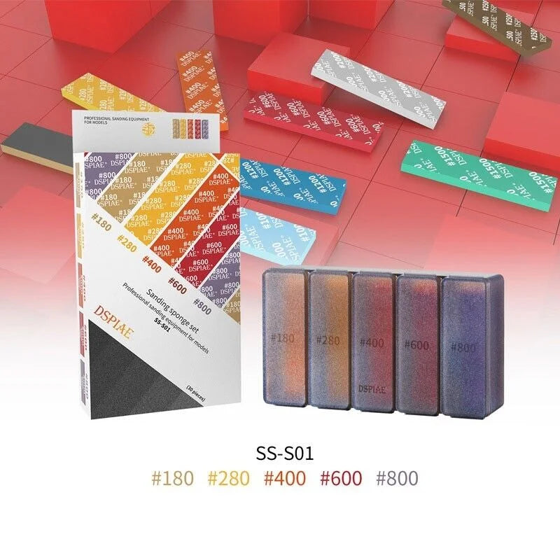 Dspiae - Coarse Sponge Sanding Set (30pcs) - Product Image