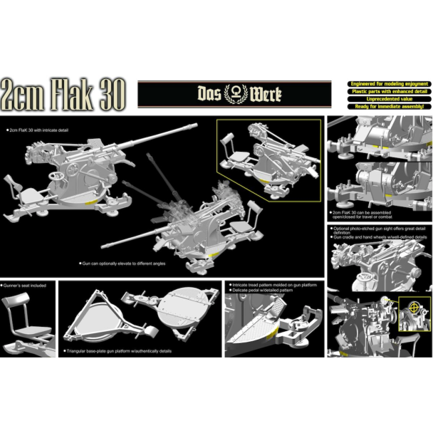 1/35 Das Werk - 2cm Flak 30