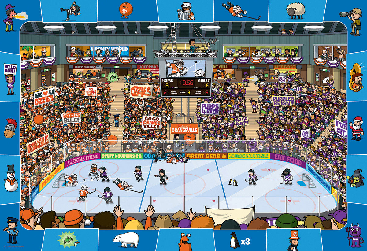 Eurographics Hockey EG61000475 – puzzle image