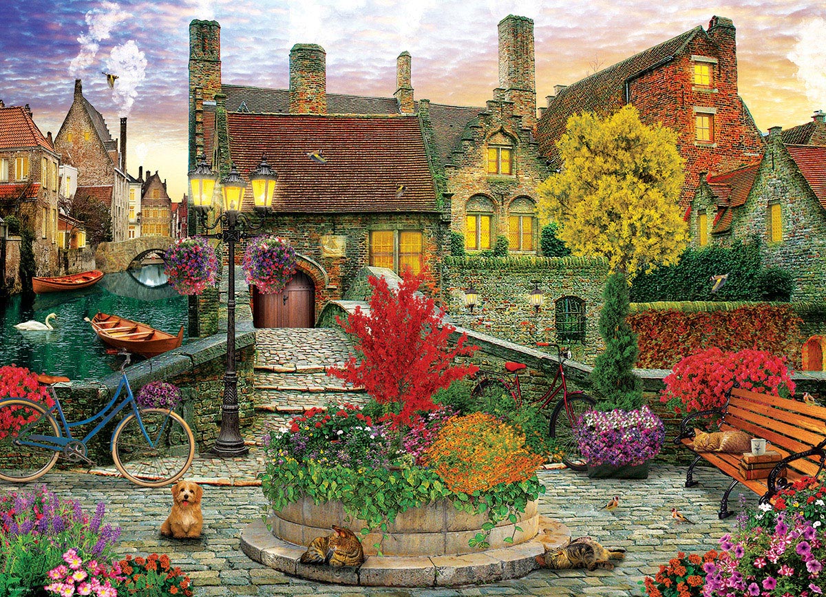 Eurographics Old Town Living EG60005531 – puzzle image