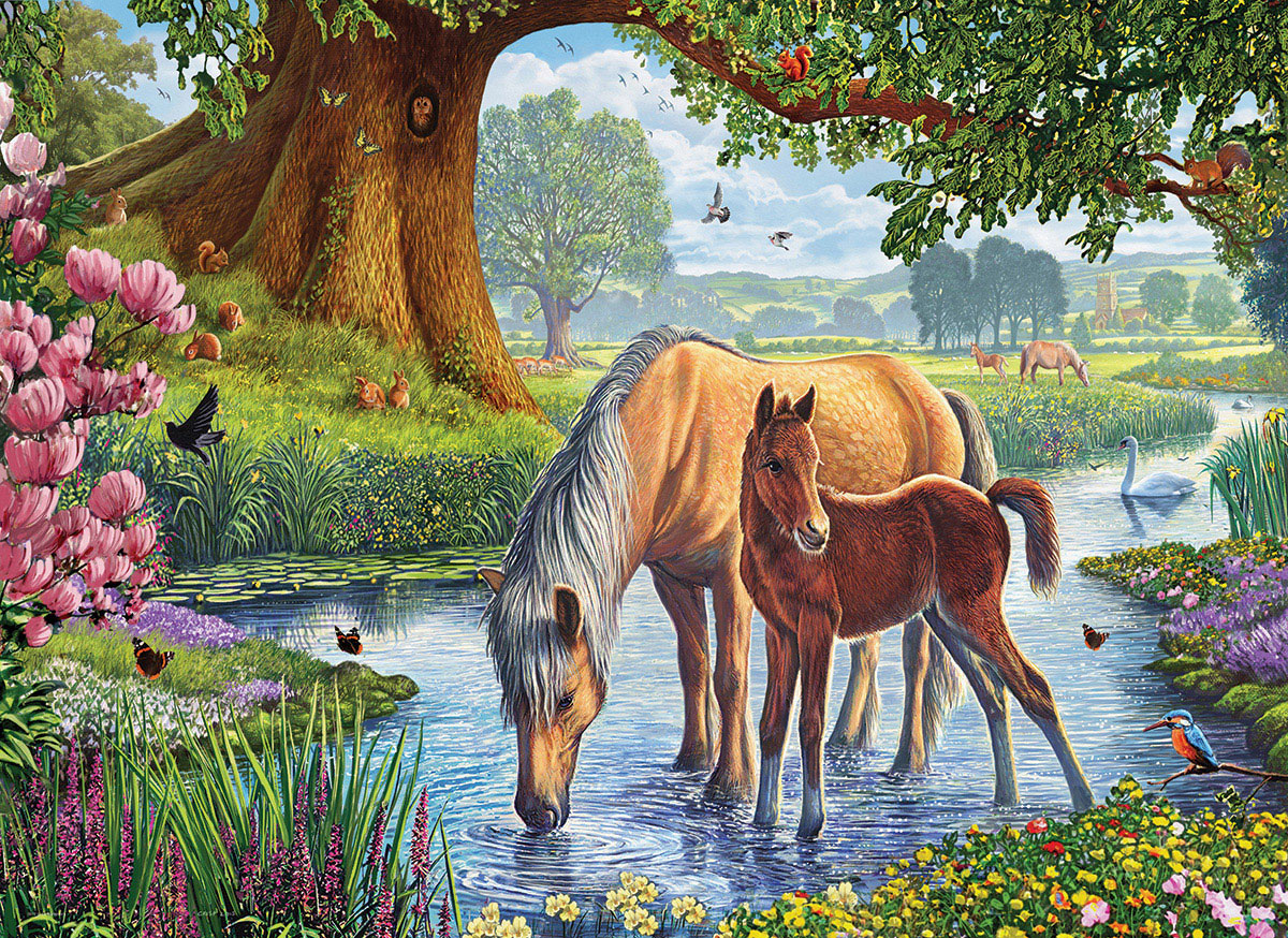 Eurographics The Fell Ponies EG60000976 – puzzle image