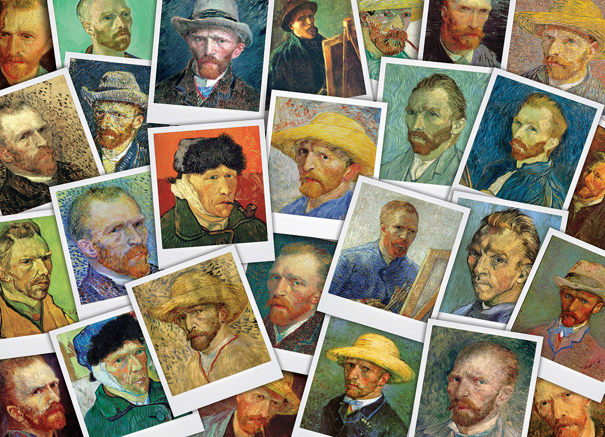 Eurographics Van Gogh Selfies EG60005308 – puzzle image