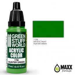 Green Stuff World - Acrylic Color 1798 Hunter Green - Product Image