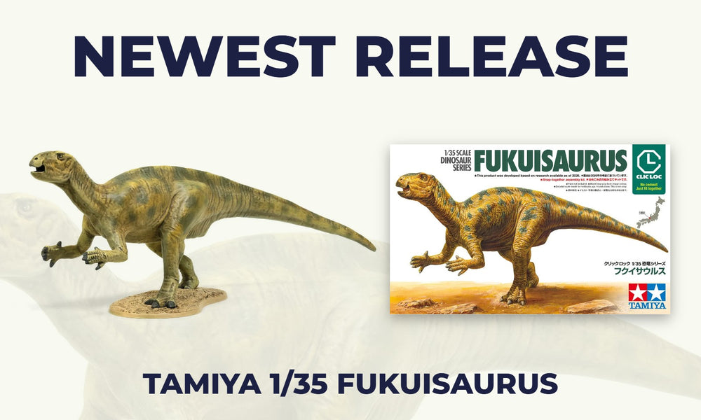 Newest release: Tamiya 1/35 Fukuisaurus