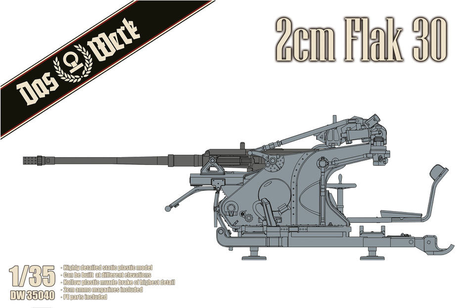 1/35 Das Werk - 2cm Flak 30