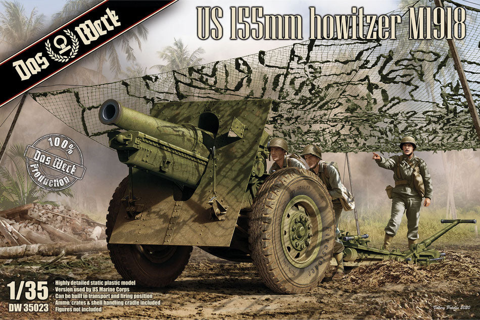 1/35 Das Werk - US 155mm Howitzer M1918