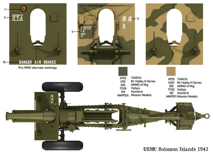 1/35 Das Werk - US 155mm Howitzer M1918