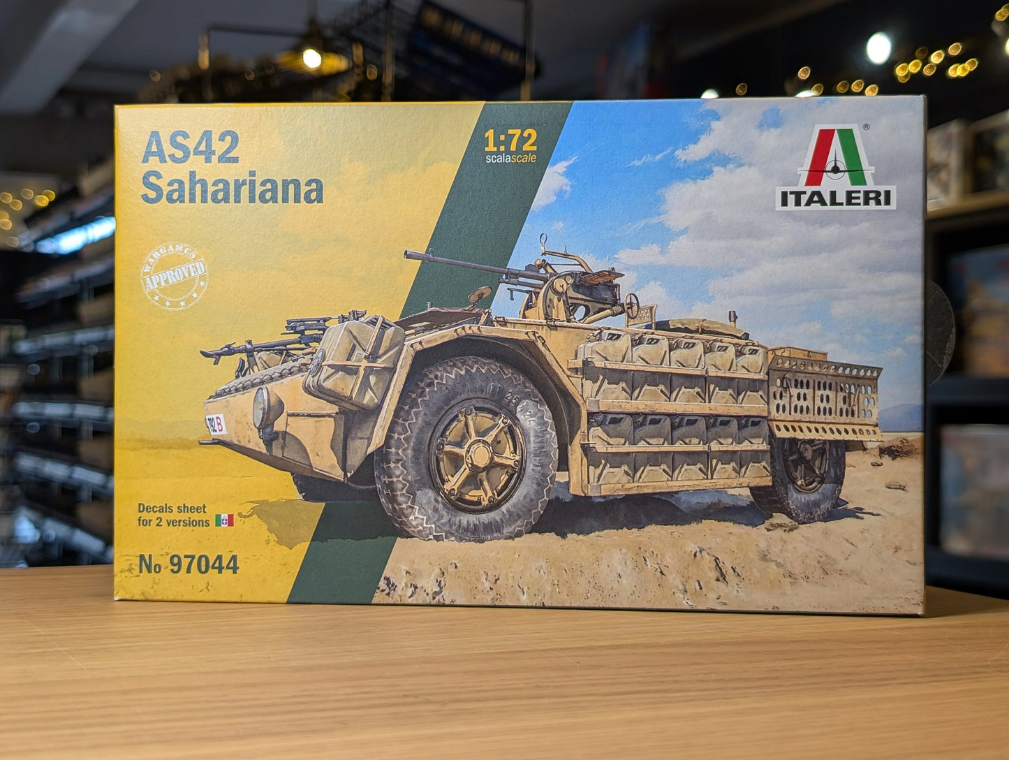 Italeri 1/72 Military - AS.42 Sahariana - 97044 - Product Image