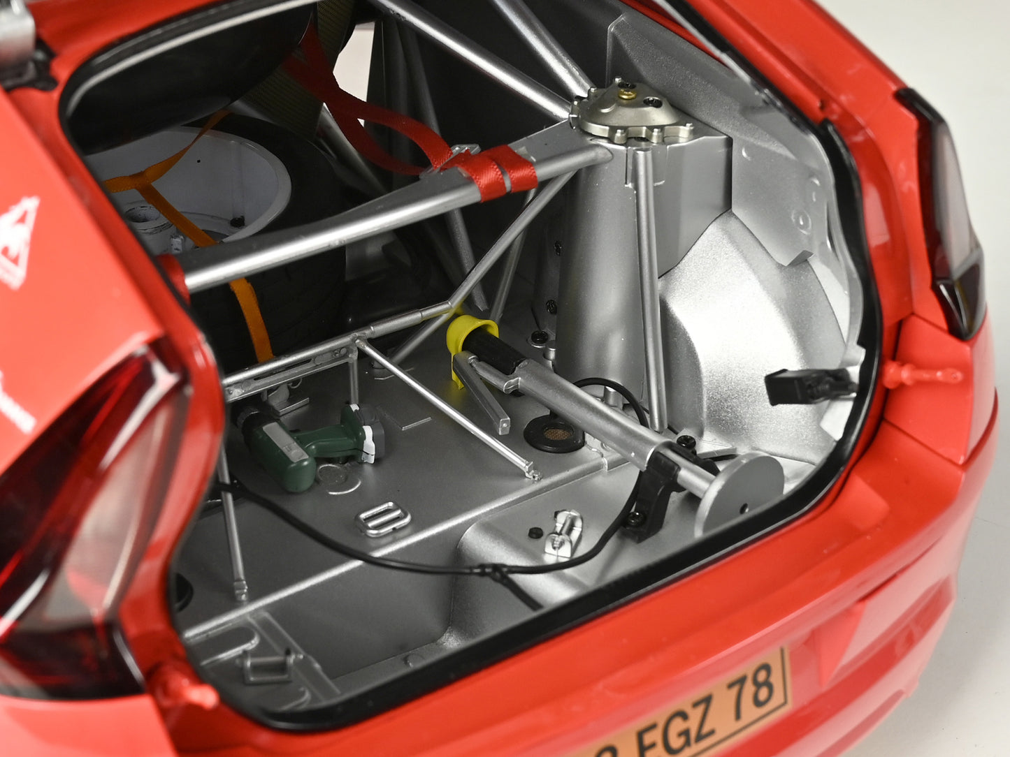 IXO Collections - Citroën C4 WRC 2008 Red 1/8 Scale Metal & Plastic Kit - IXCCC4FK