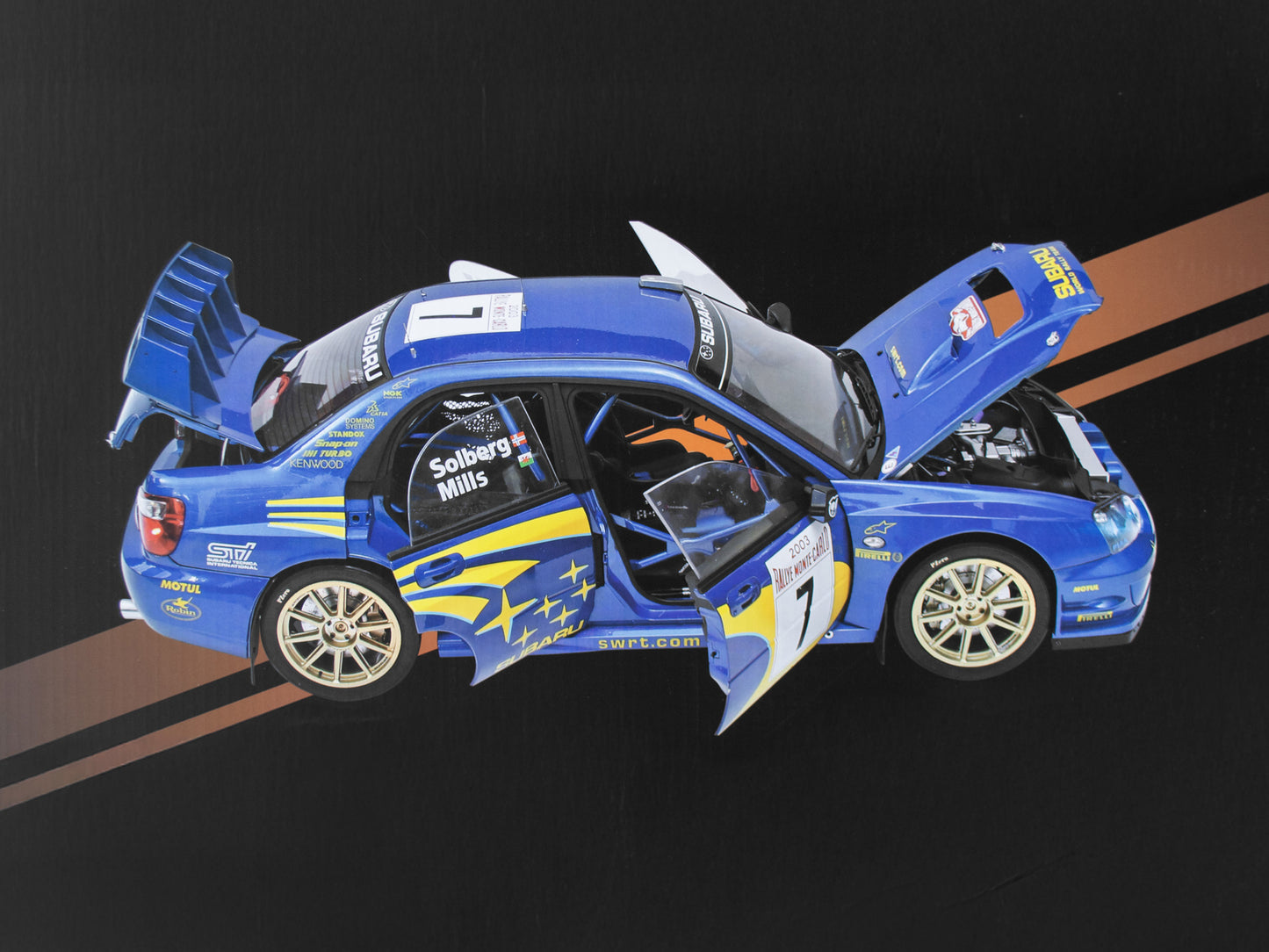 IXO Collections - Subaru Impreza 1/8 Scale Metal & Plastic Kit - IXCSUBFK