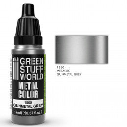 Green Stuff World - Metal Color 1860 Gunmetal Grey