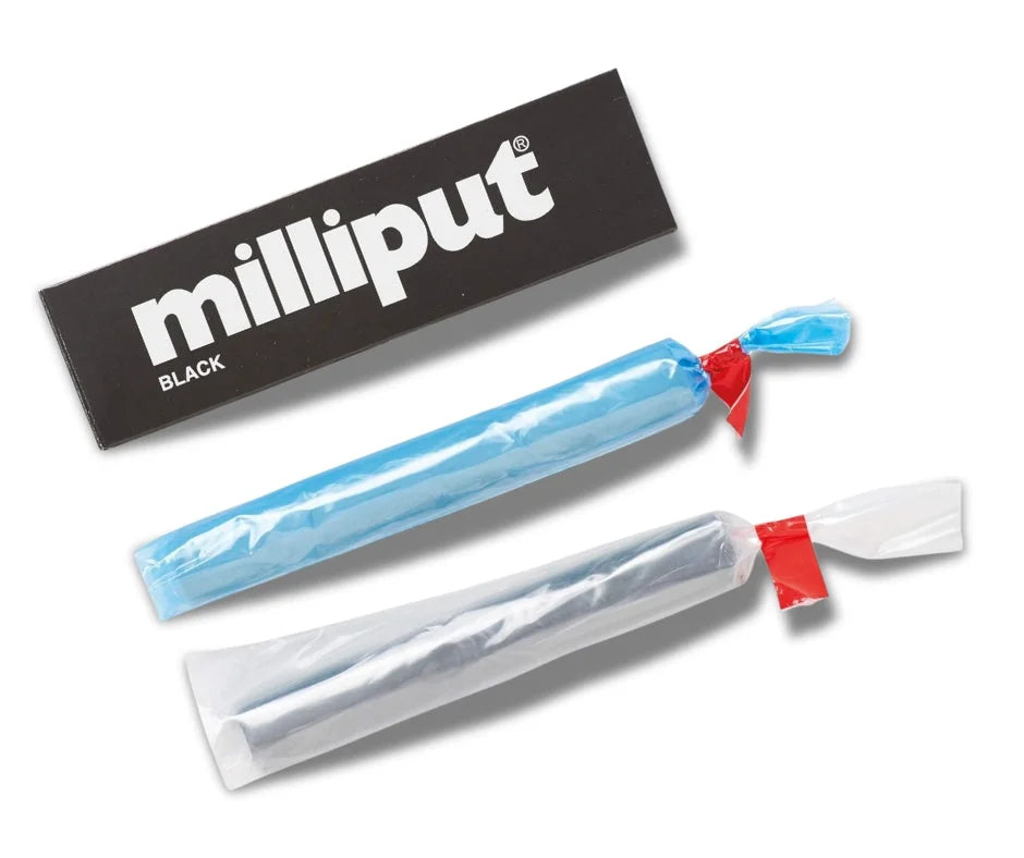 Milliput Two Part Epoxy Putty - Black - Product Image
