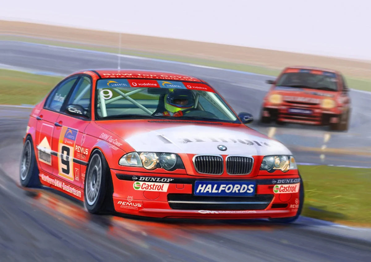 NUNU 1/24 Cars - BMW 320I E46 Touring Dtcc 2001 Winner - NU24007 - Product Image