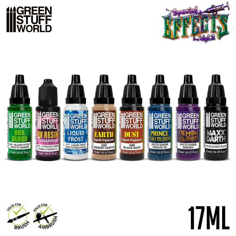 Green Stuff World - Special Effects Vol. 2 Paint Set