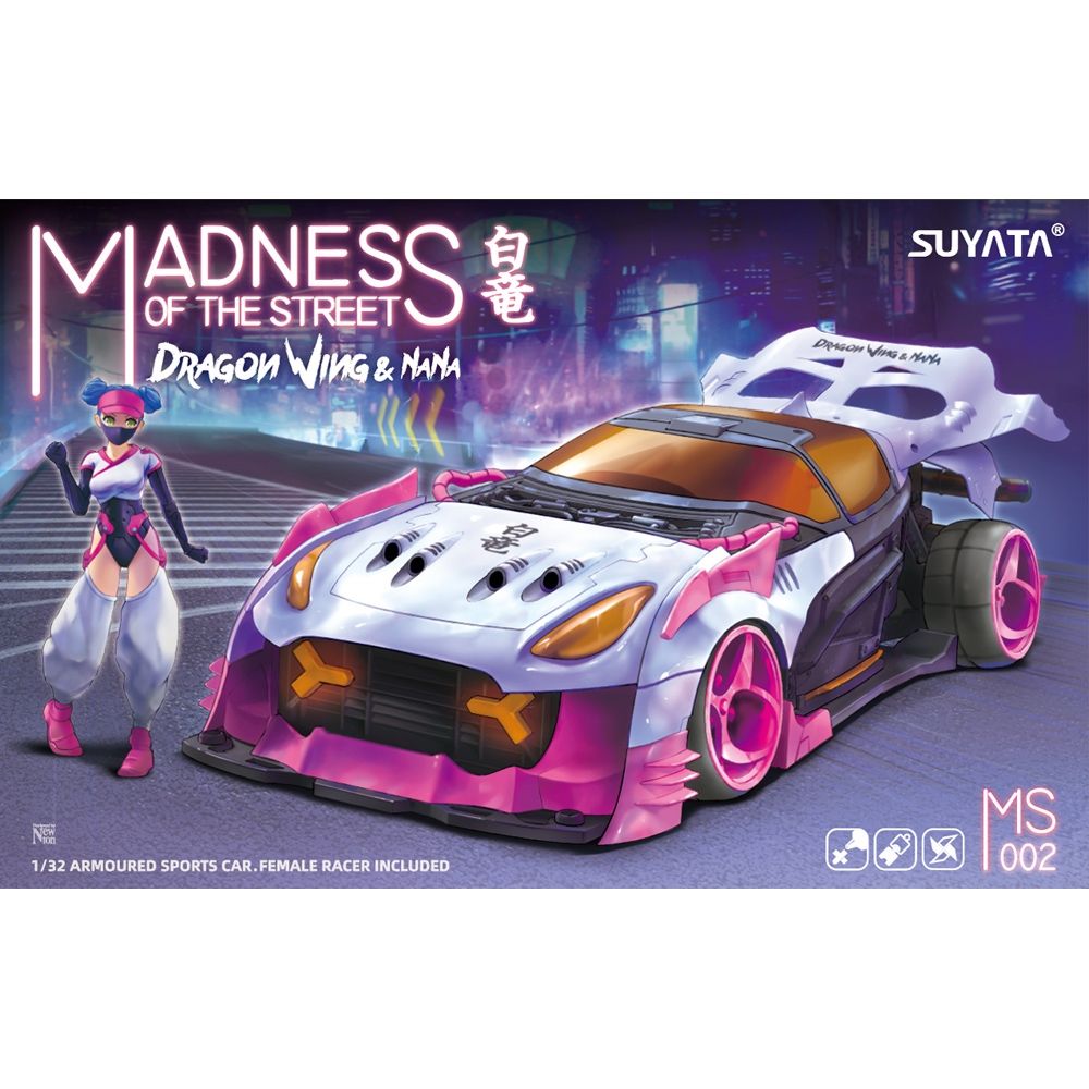 1/32 Suyata - Madness Of The Streets Dragon Wing & Nana Armoured Car & Figure