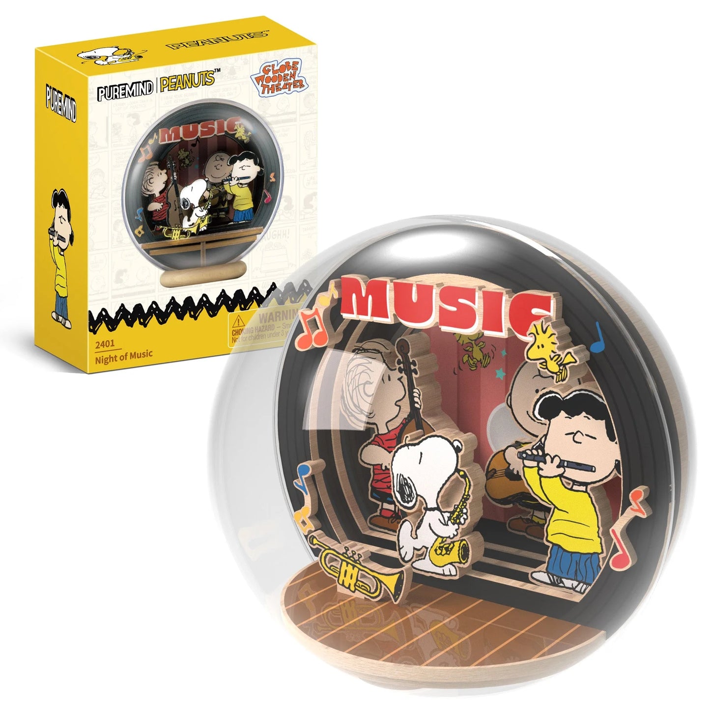 Puremind - Peanuts™ Snoopy & Friends Night Of Music - Pm2401 - Product Image