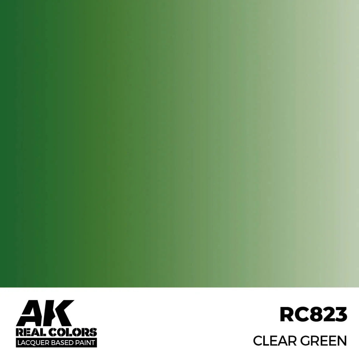 RC823 - AK Real Colors - Clear Green - Product Image