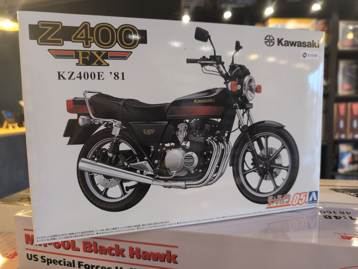 1/12 Aoshima - Kawasaki KZ400E Z400FX '81