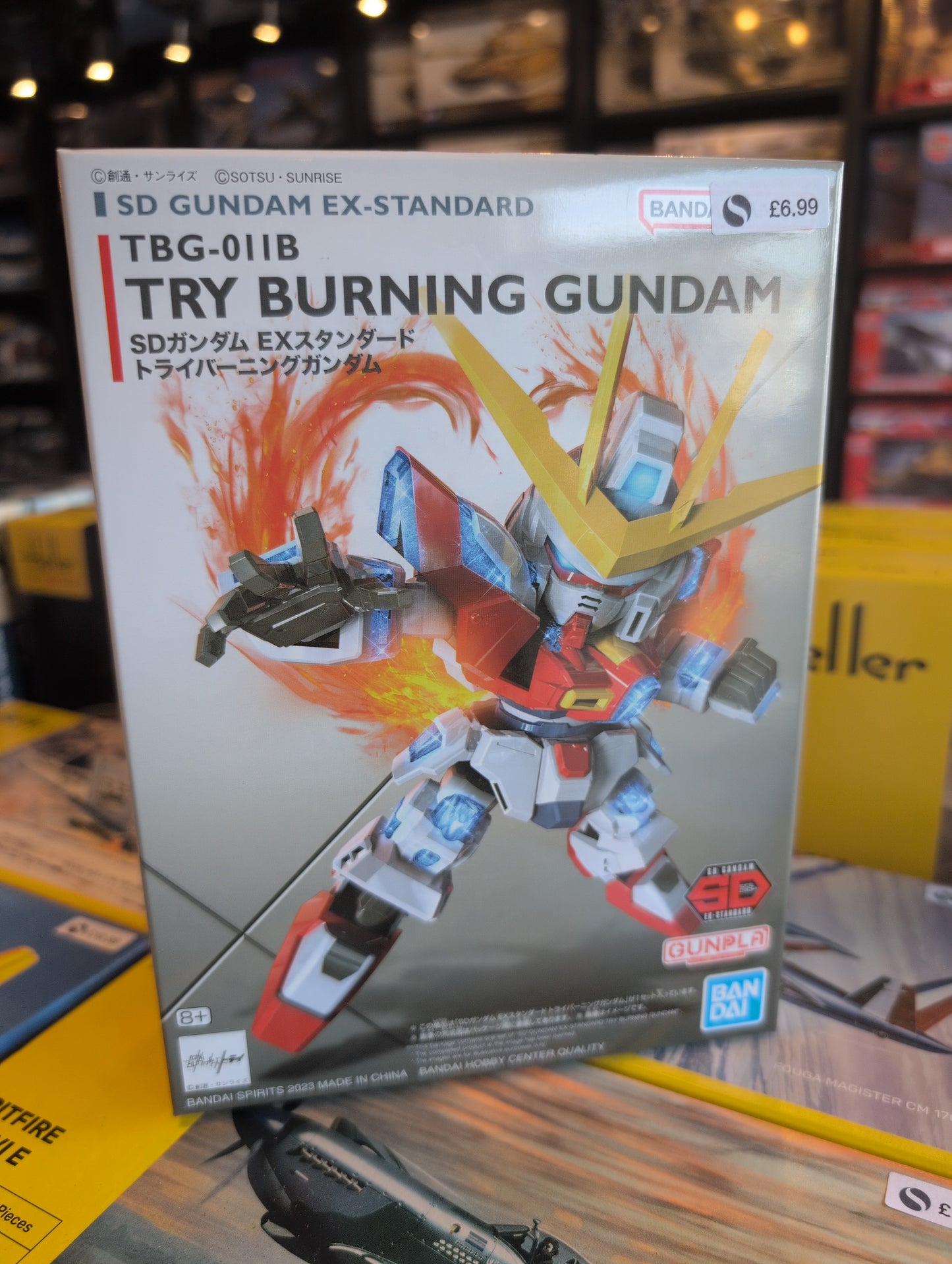 SD Bandai - TBG-011B Try Burning Gundam