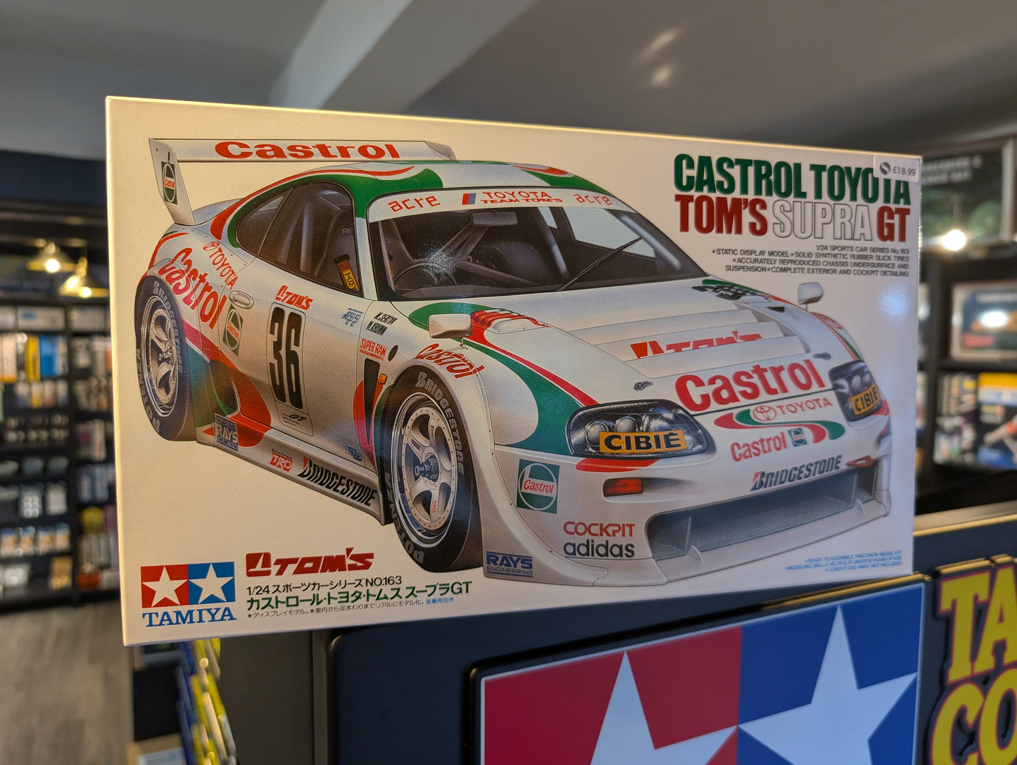 1/24 Tamiya - Castrol Toyota Tom's Supra GT