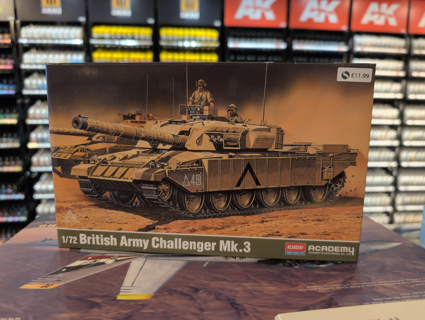 1/72 Academy - British Army Challenger 1 Mk 3 Medium Tank