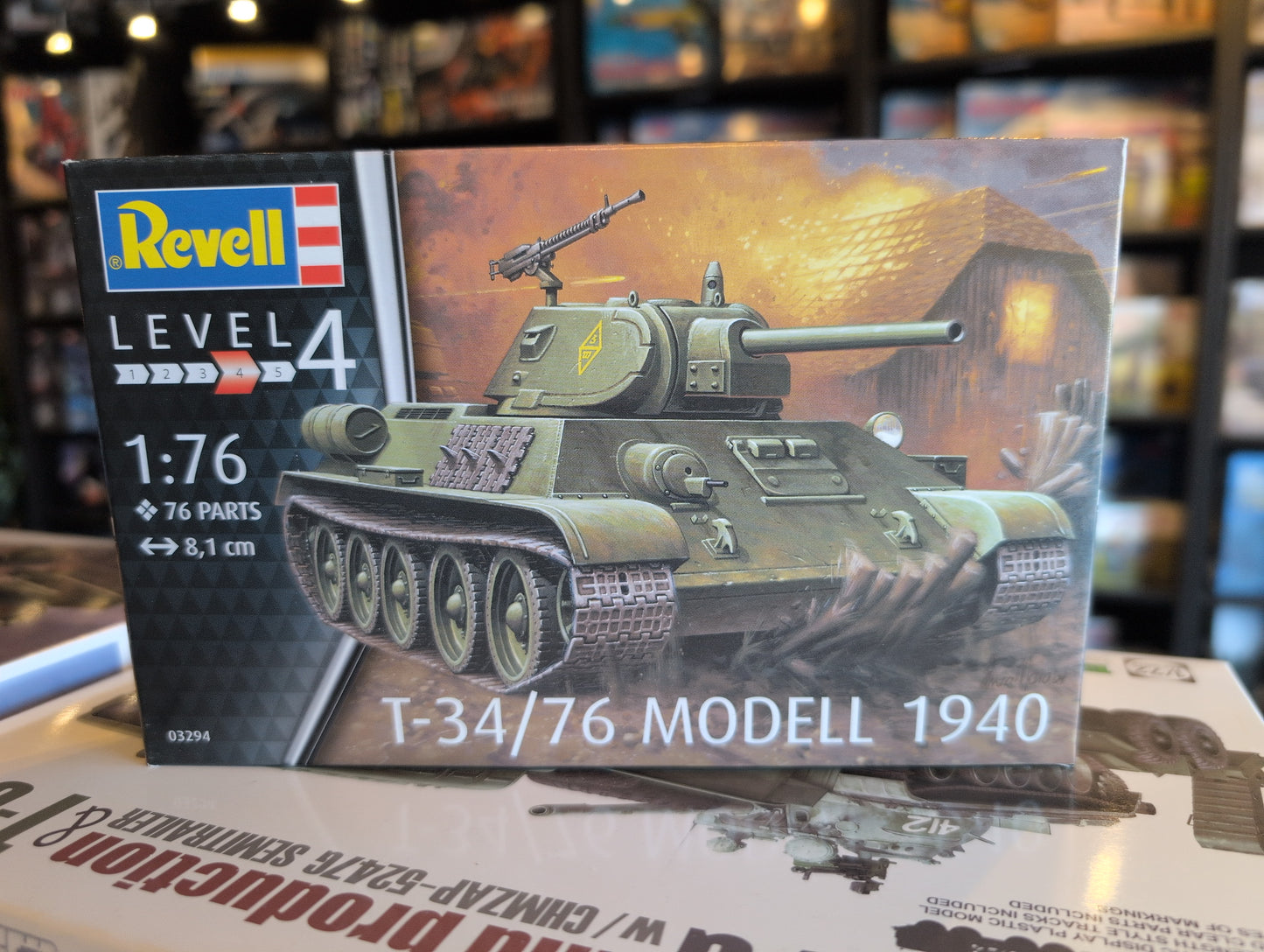 1/76 Revell - T-34/76 Modell 1940
